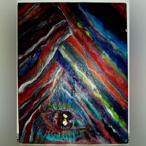 oil on canvas pallet knife and brush. Original artwork